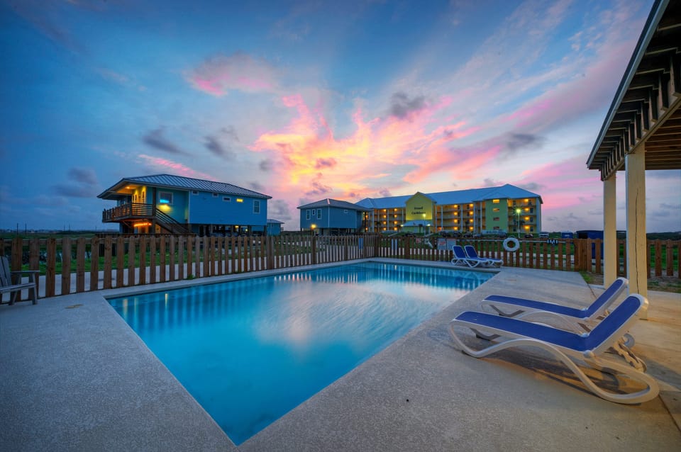 Communal pool.