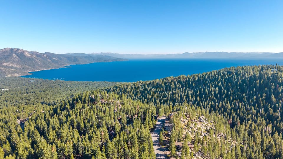 Breathtaking Lake Tahoe views just minutes from the home.