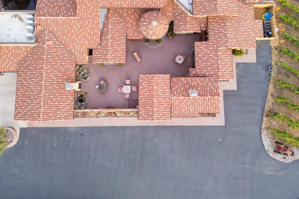 Bird's eye view.
