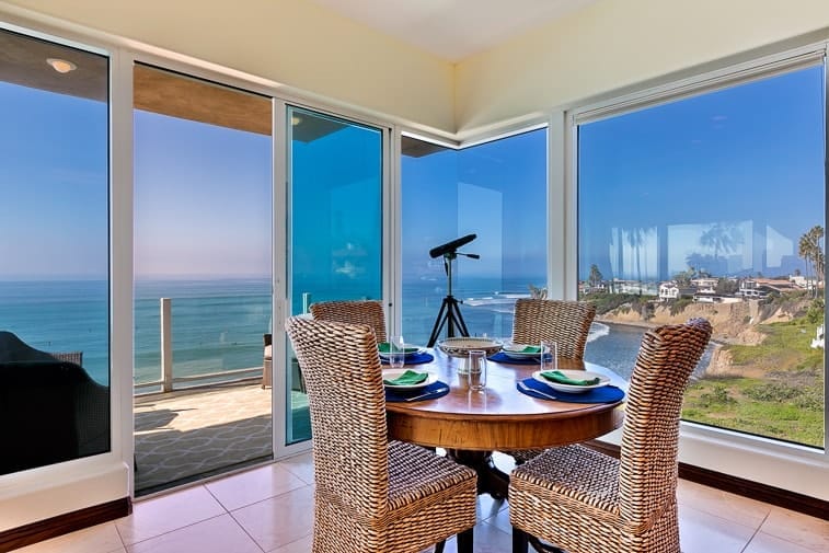 Dine with a view — the ocean is your backdrop.