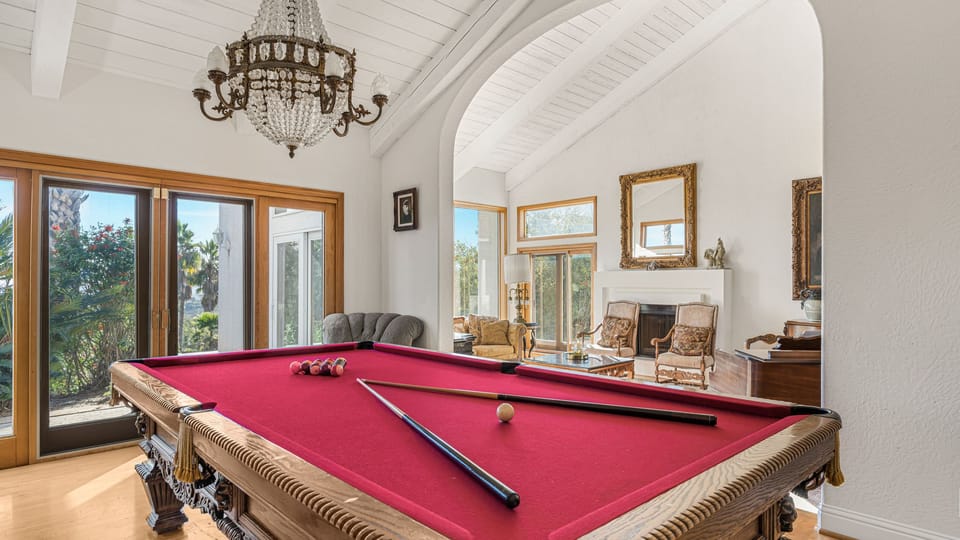 Relax in style while enjoying the warmth of the sun and stunning hillside views.