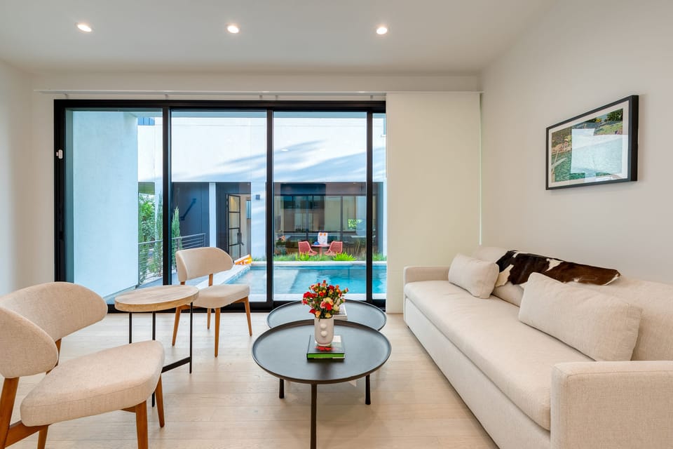 Secondary house living room.