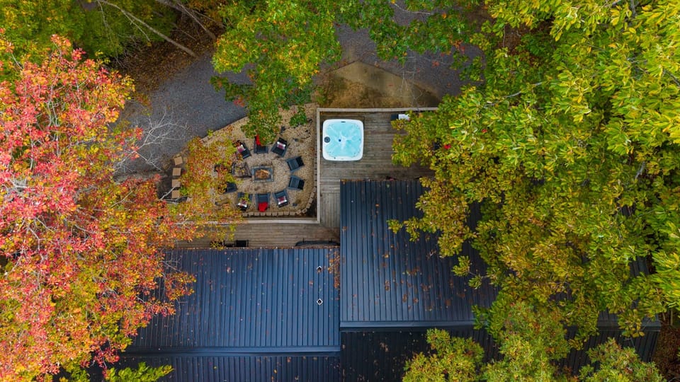 Aerial view of your getaway.