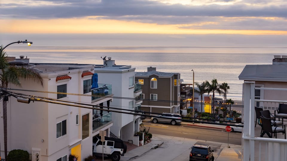 Views from the balcony.