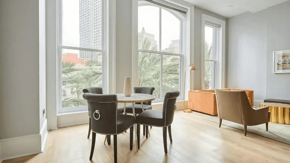 Dining area.