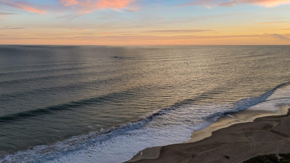 Golden-hour views along the Newport coast.