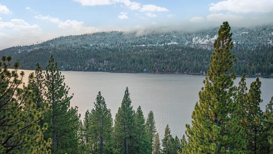 Serene lake views.