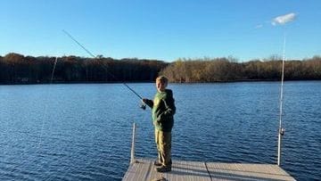 Spend a peaceful afternoon casting a line by the water and soaking in the natural surroundings.