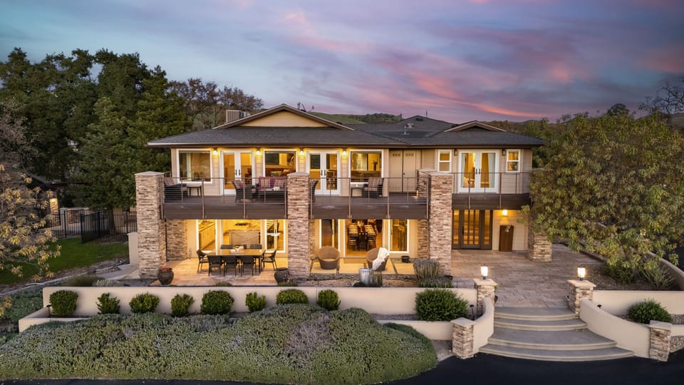 Main house, exterior.