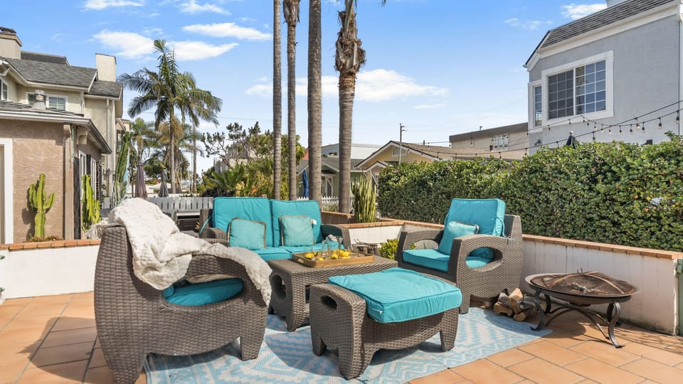 Soak up the sun in the comfortable outdoor lounge chairs.