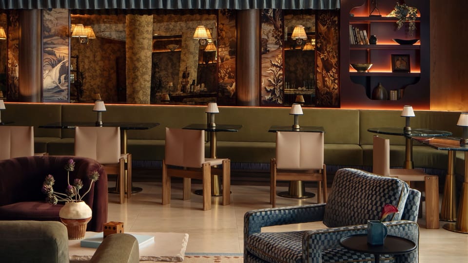 Restaurant and bar at The Code.