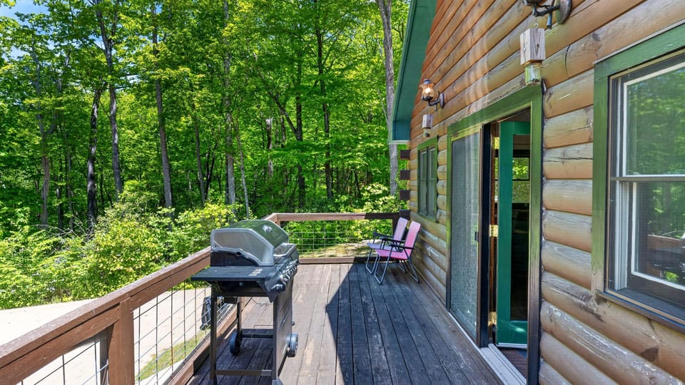 Breathe in the crisp mountain air from your private, sun-soaked terrace.