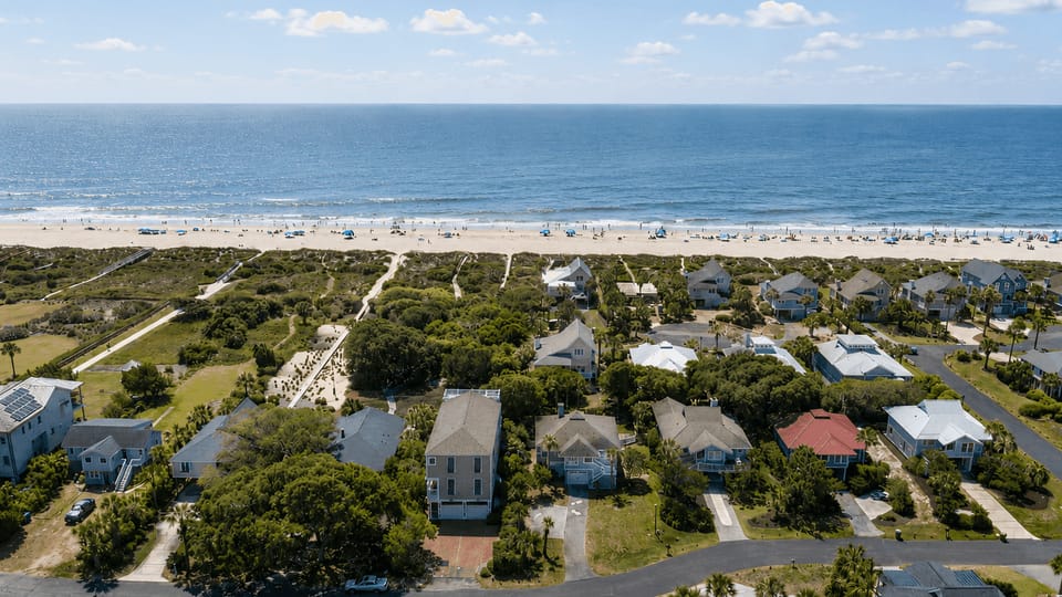 Your beach getaway sits just moments from the shoreline, with easy access to miles of sugar-white sand and Gulf views.