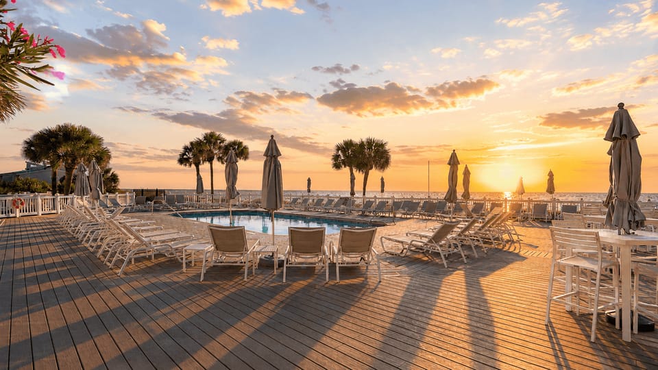 Welcome to paradise! Relax and soak up the sun at the exclusive oceanfront Grand Pavilion's oceanfront pools!