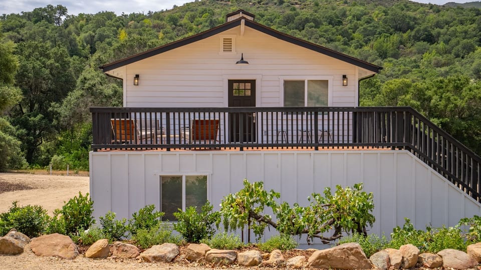 General Exterior with Deck Patio Uncovered: Gather on the upper deck with mountain views