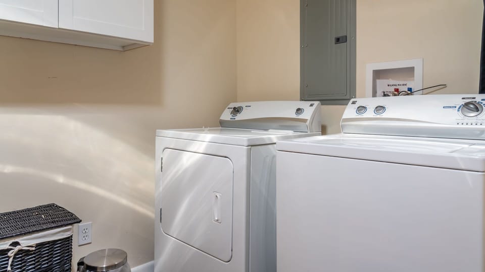 Keep routines moving with the side-by-side washer and dryer