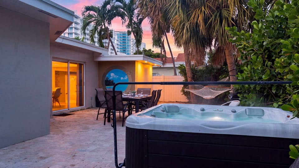 A polished interior setting with room to unwind, connect, and settle into vacation mode.