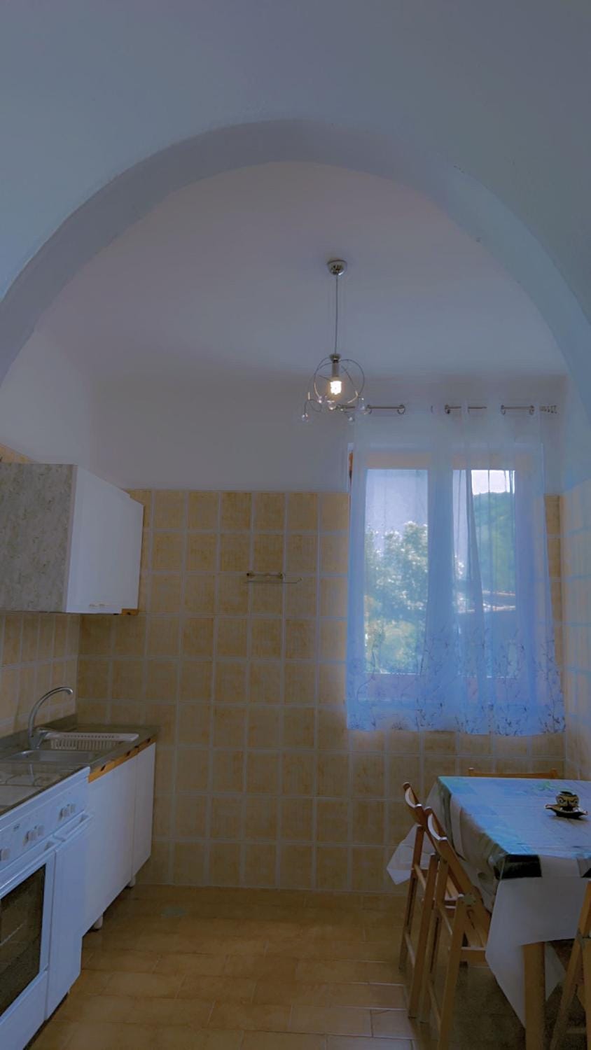 Kitchen or kitchenette, Dining area, pet friendly, stove