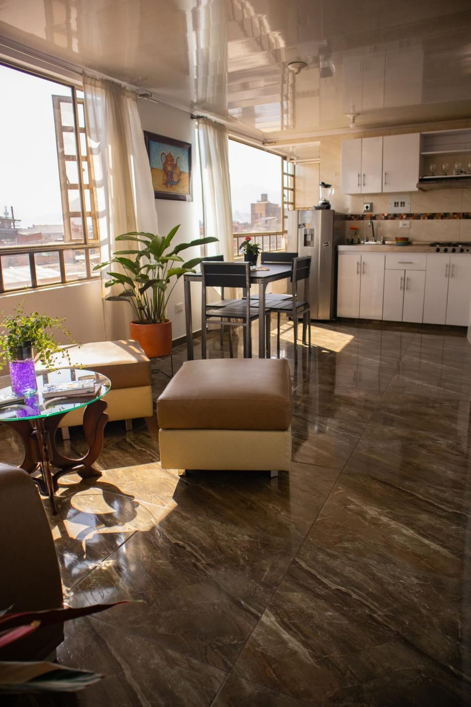 Living room, Dining area