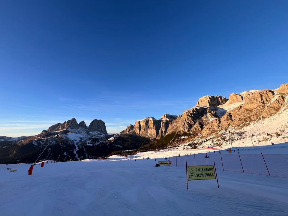 Day, Natural landscape, Winter, Skiing, Mountain view