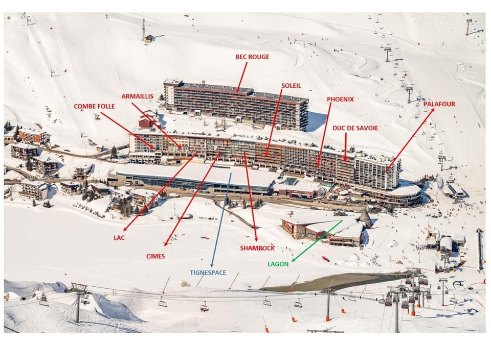Résidence Ducs De Savoie - Appartement 3, proche des pistes,commerce, vue lac MAE-7214 Apartment in Tignes