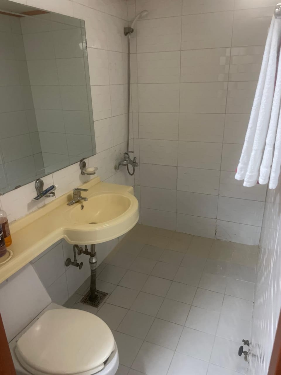 Shower, Toilet, Bathroom, towels