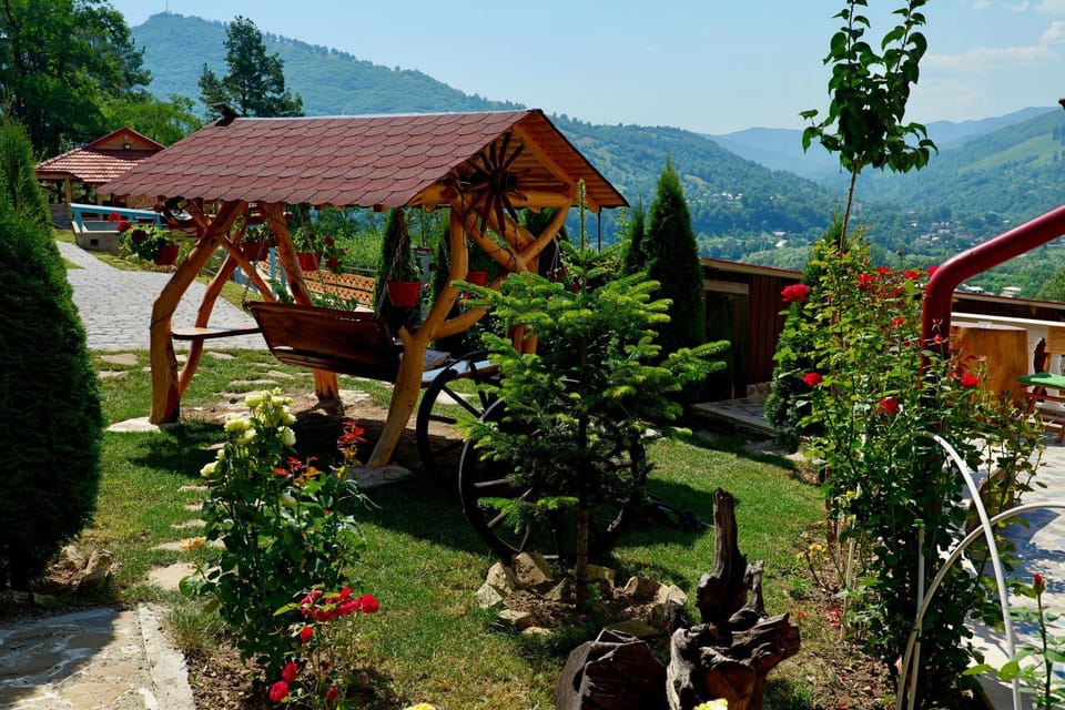 Day, Natural landscape, Garden, Garden view, Mountain view