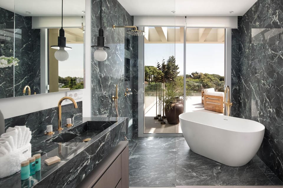 Shower, Bathroom, Bath, towels