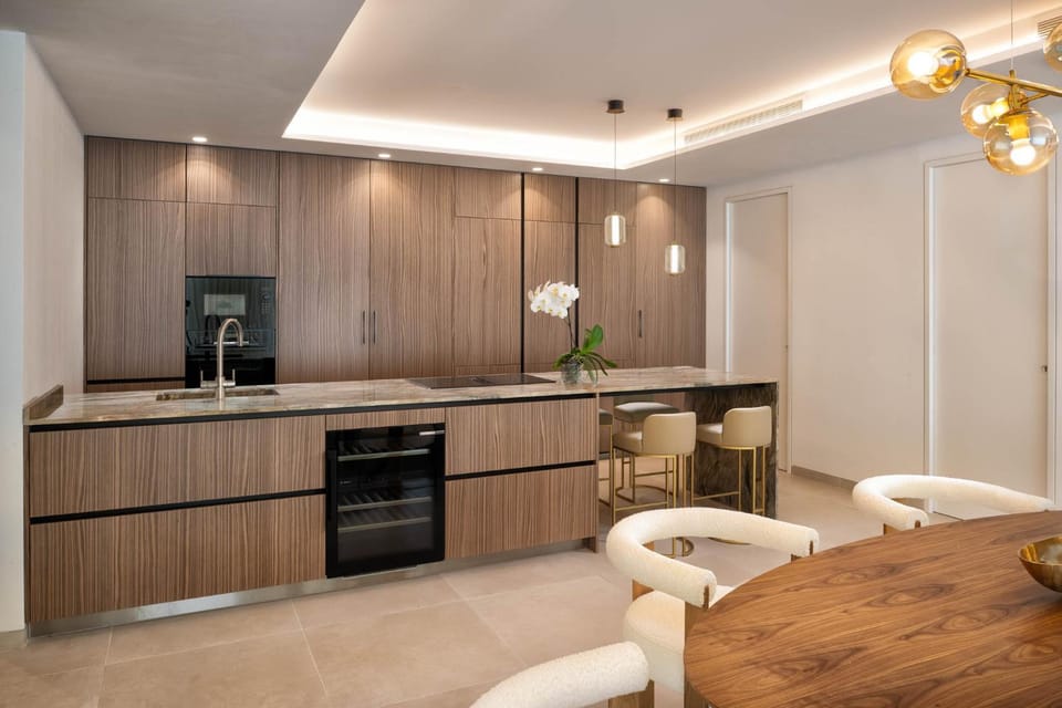 Kitchen or kitchenette, Dining area, oven, stove, kitchen