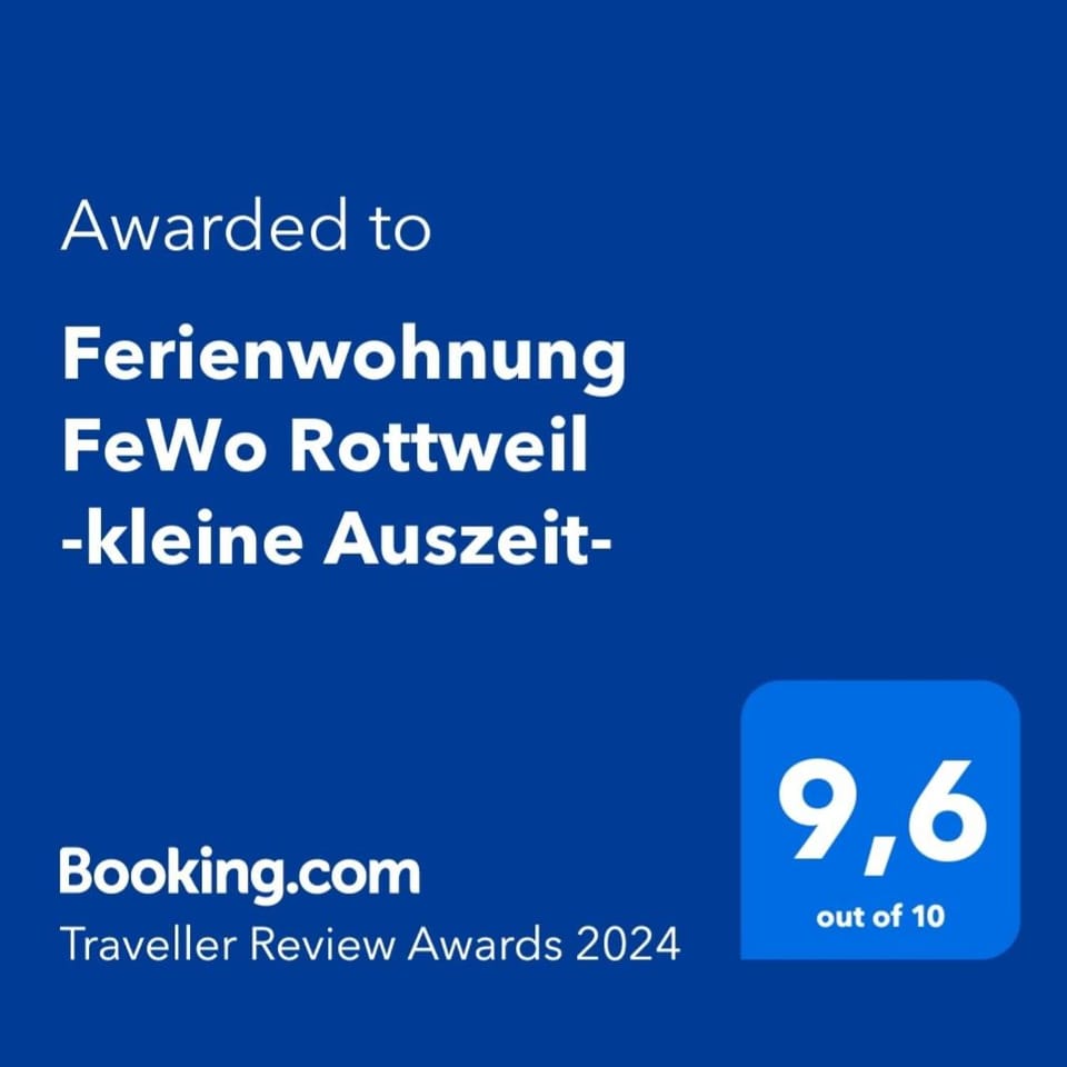 Ferienwohnung FeWo Rottweil -kleine Auszeit- Apartment in Baden-Württemberg