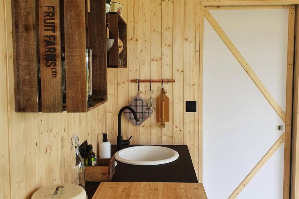Kitchen or kitchenette, kitchen