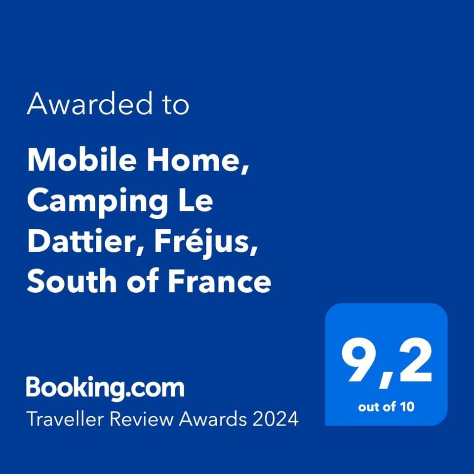 Mobile Home, Camping Le Dattier, Fréjus, South of France Campground/ 
RV Resort in Fréjus