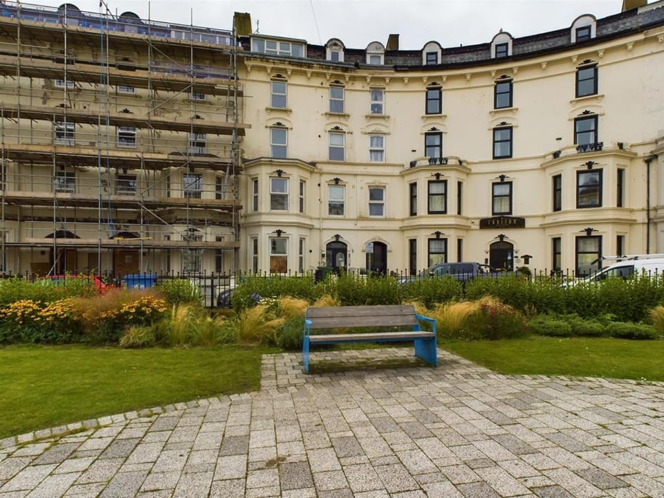 Property building, Garden view