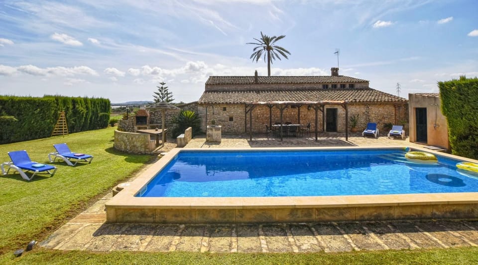 Property building, Living room, Swimming pool