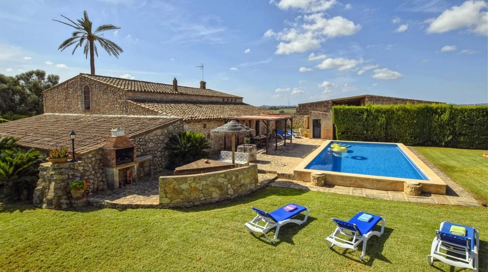 Property building, Living room, Swimming pool