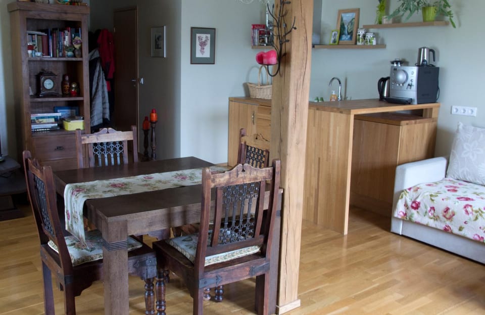 Library, Kitchen or kitchenette, Living room, Photo of the whole room, Seating area, Dining area