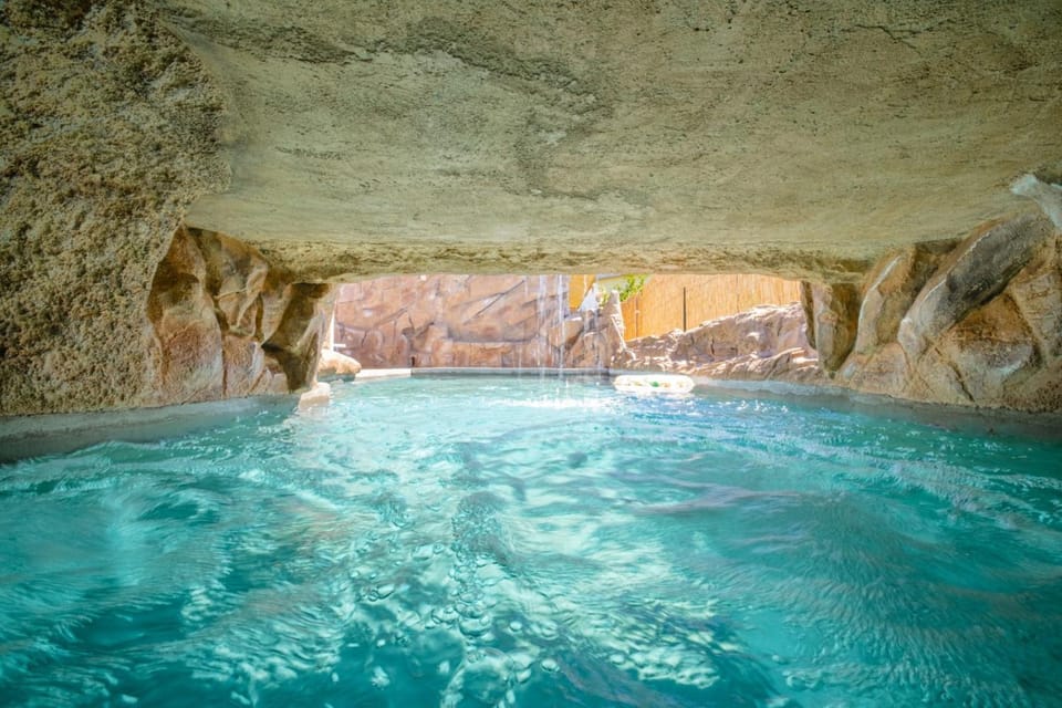 Natural landscape, Pool view, Swimming pool