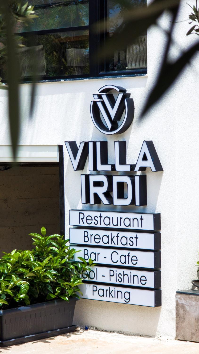 Day, Property logo or sign