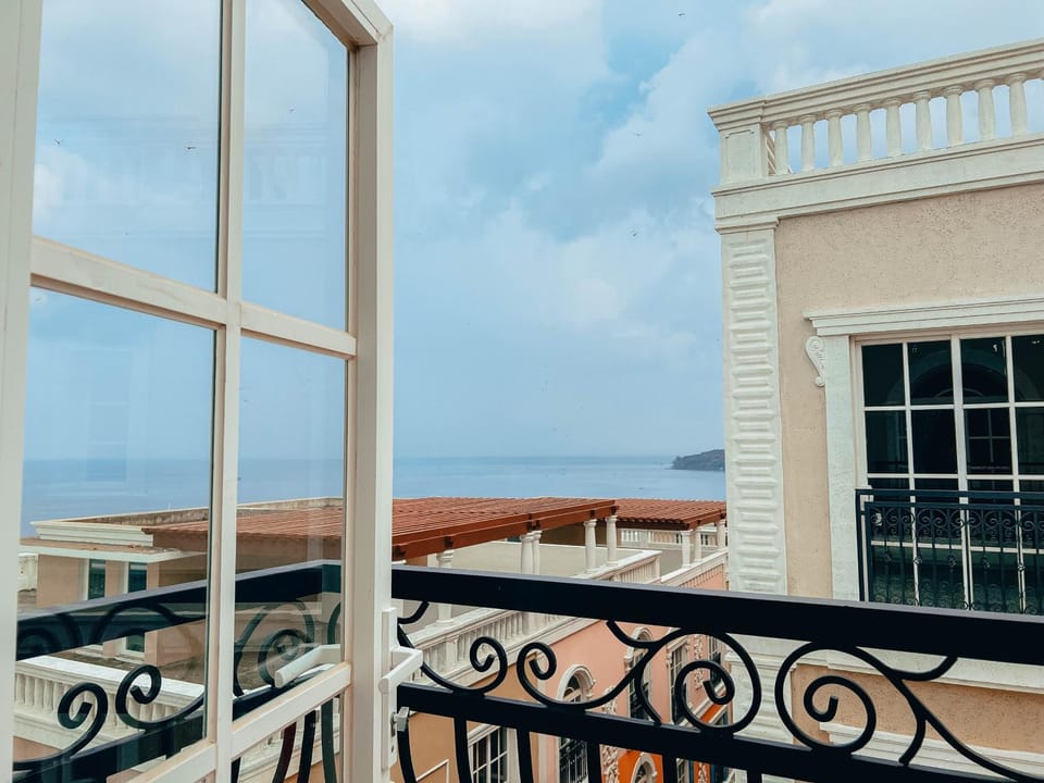 Patio, Day, Natural landscape, View (from property/room), Balcony/Terrace, Sea view