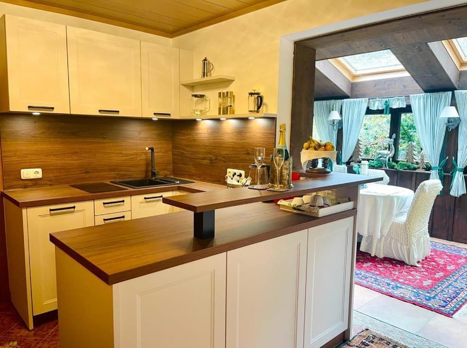 Kitchen or kitchenette, Dining area, dishwasher, stove