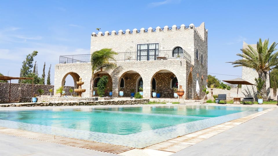 Property building, Landmark view, Pool view, Swimming pool
