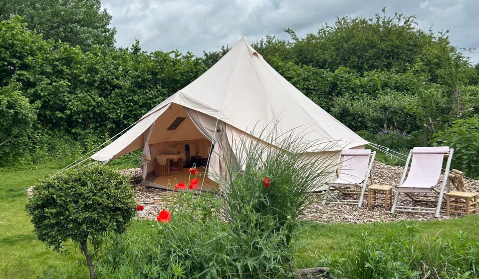 Cozy Garden Glamping Luxury tent in Svendborg