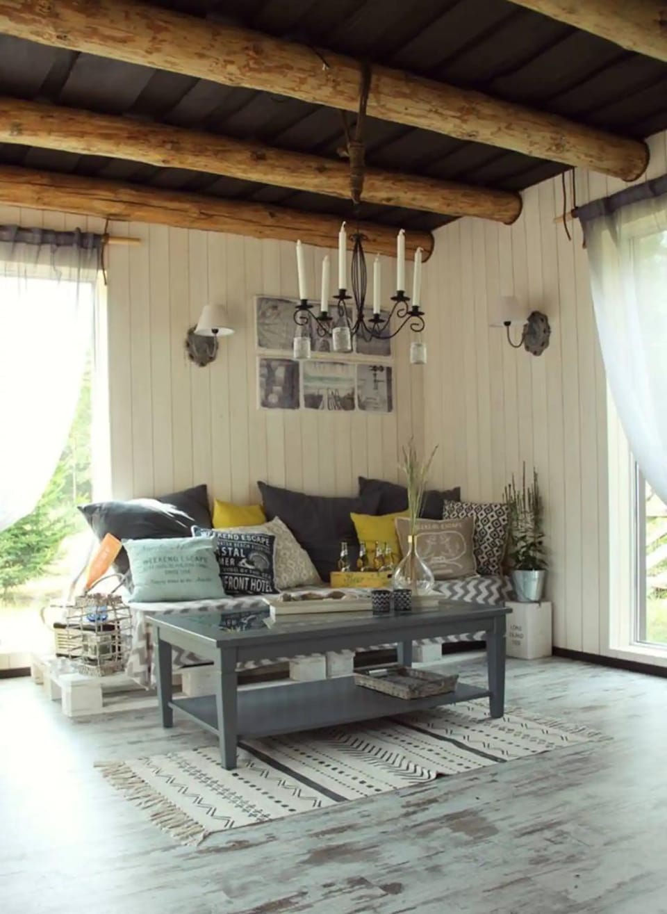 Living room, Bedroom