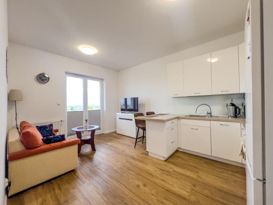 Kitchen or kitchenette, Dining area, oven