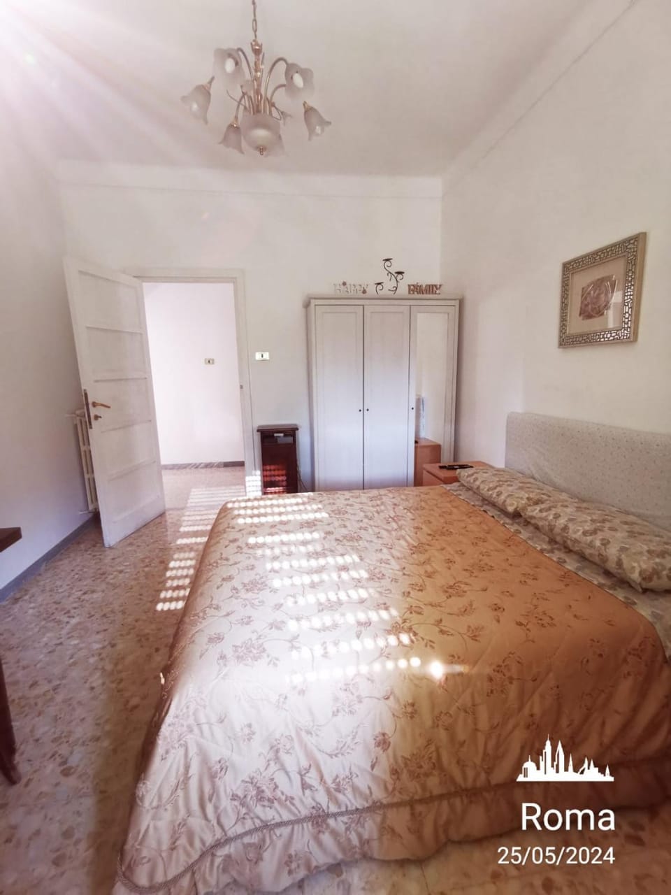 Bed, Photo of the whole room, Bedroom, wardrobe