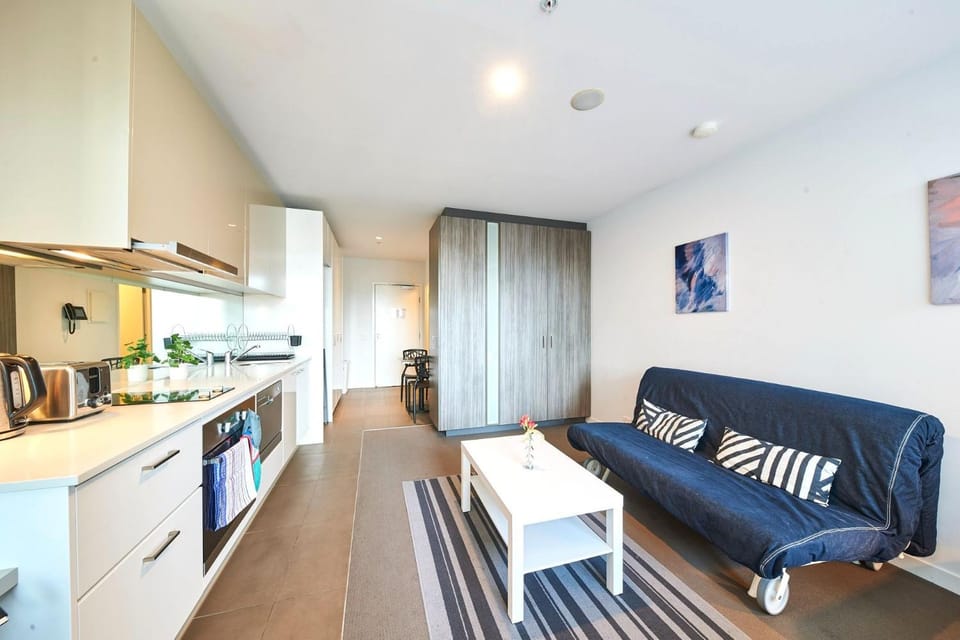 Sky-High Serenity with Stunning Views on Level 32 Apartment in Melbourne