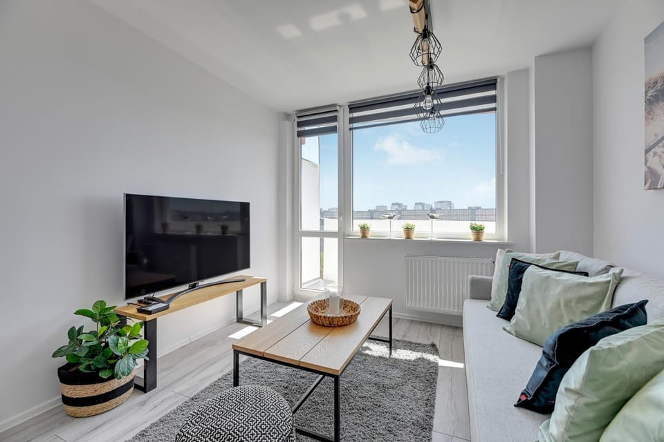 TV and multimedia, Balcony/Terrace, Living room, Photo of the whole room, Decorative detail, Area and facilities