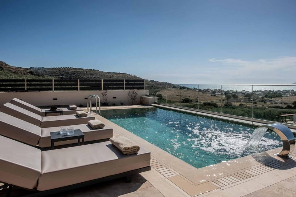 Villas Paradise in Kalamaki by South Cretan Villas Villa in Crete