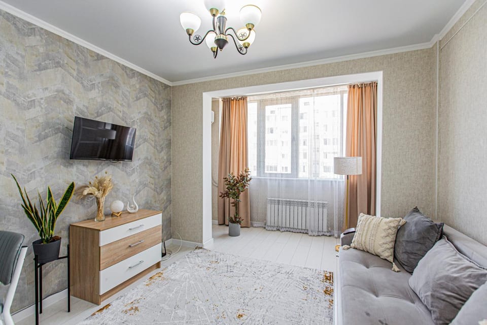 BAYHOUSE - Апартаменты в ЖК Уш Сункар Apartment in Almaty