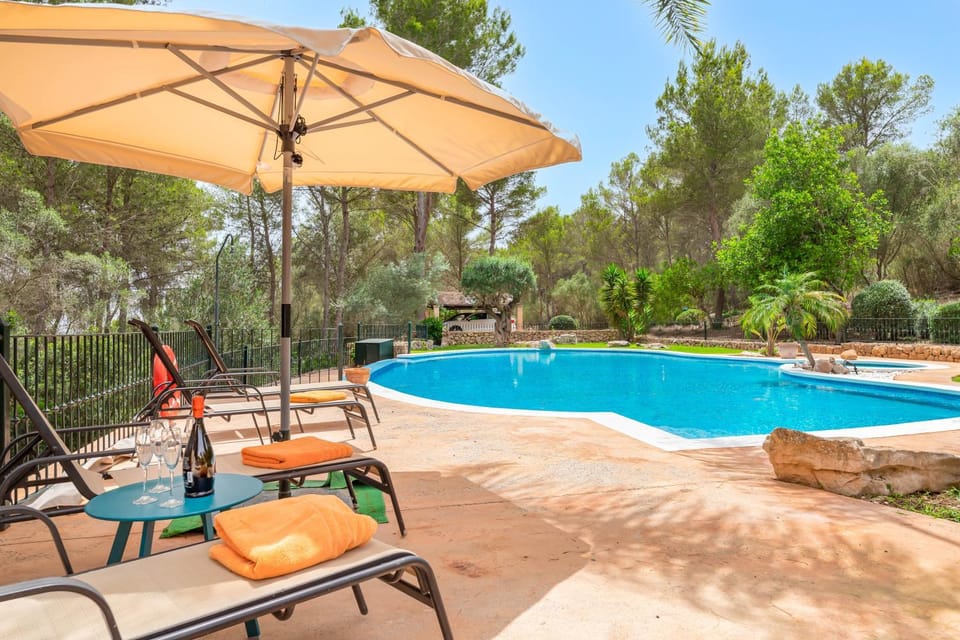 Property building, Living room, Swimming pool